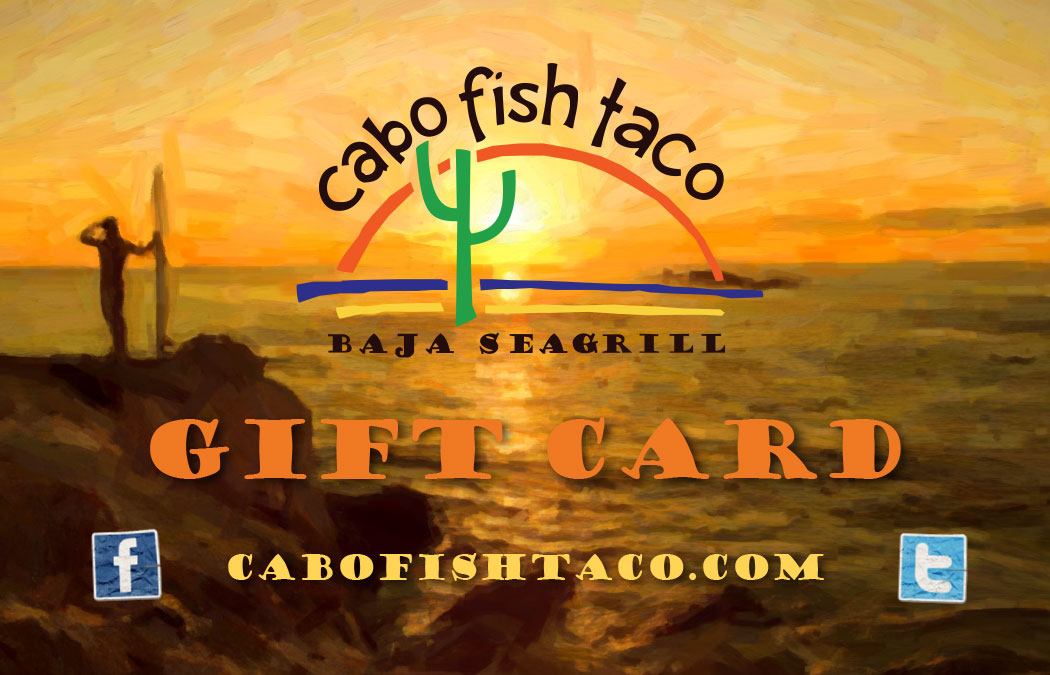 cabo fish taco gift card